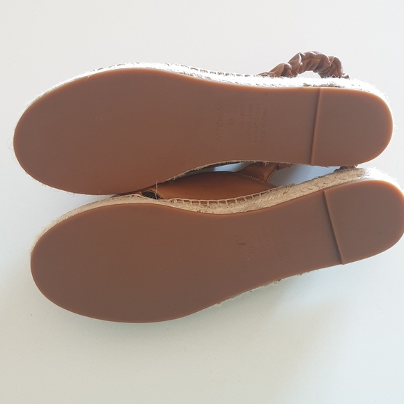 Witchery tan leather espadrilles - Picture 5 of 8